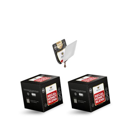 عسل مزيج ملكي ملكي | علبتان، 44 قرصًا