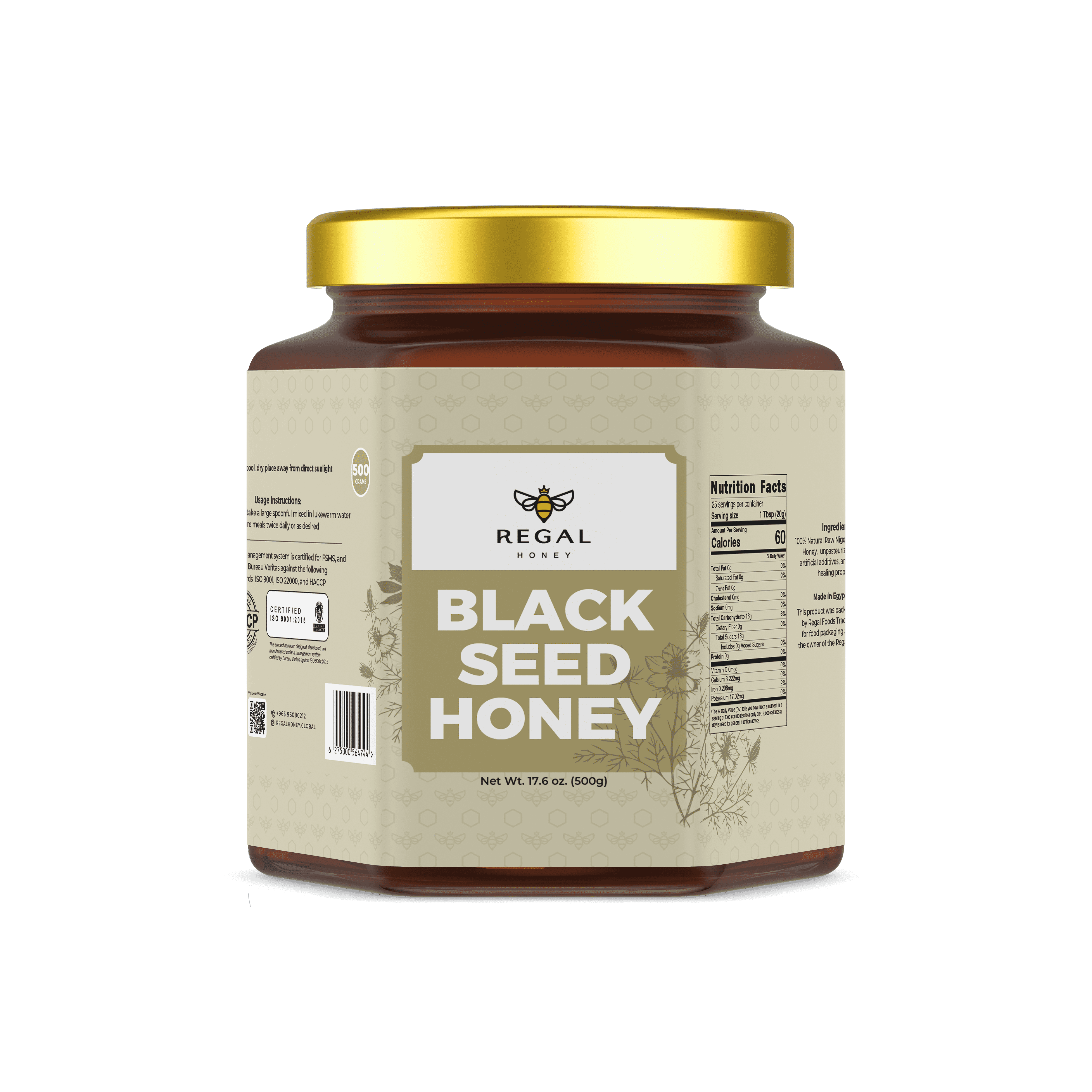 Black Seed Flower Honey